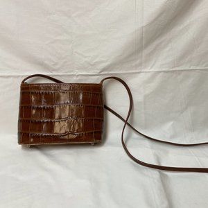 Brown Monsac crossbody bag